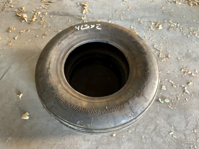 (2) 9.5L-15SL implement tires